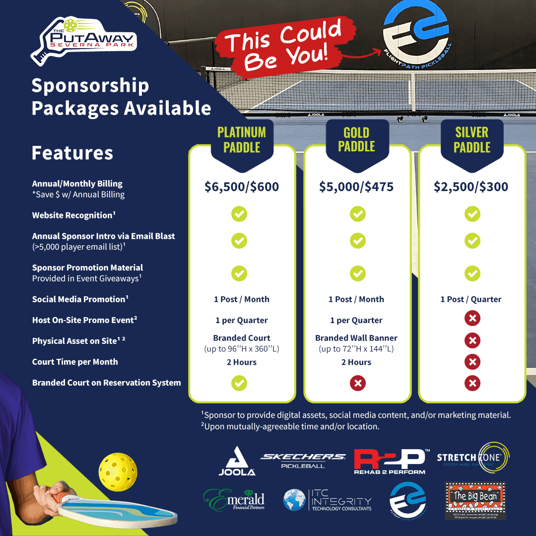The PutAway sponsorship ad