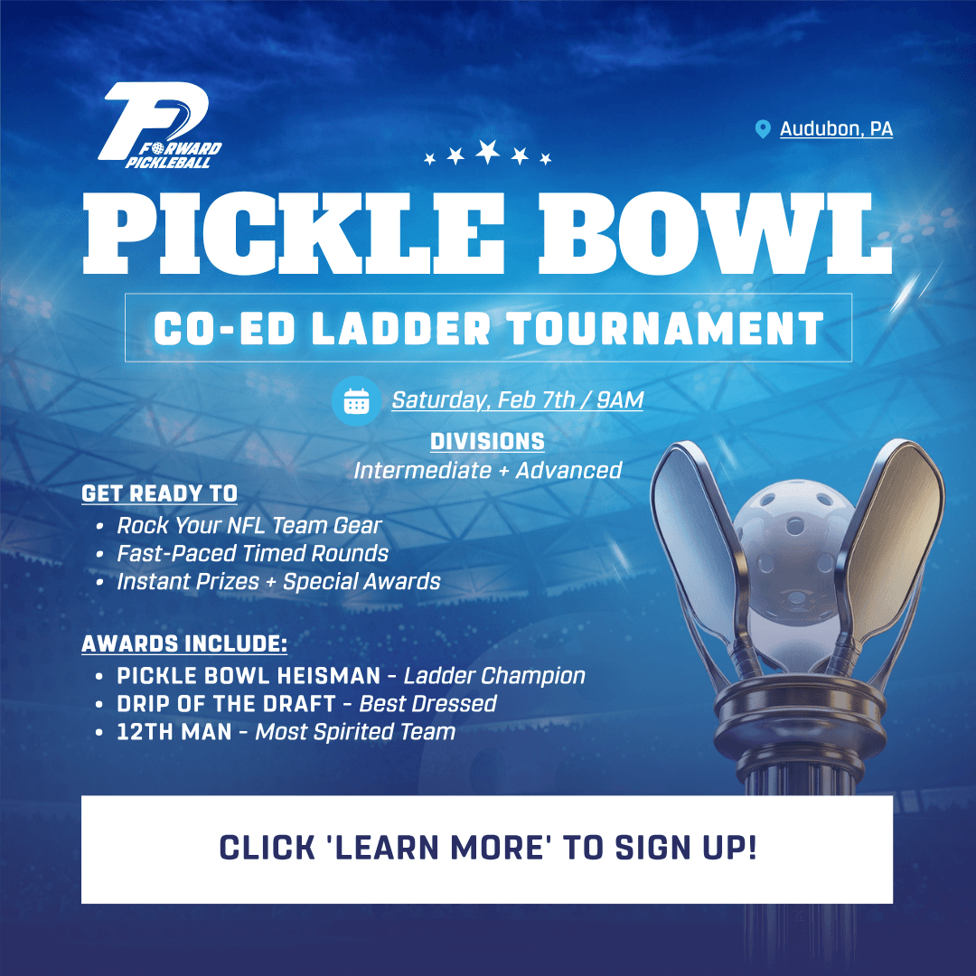 Forward Pickleball Pickle Bowl tournament ad